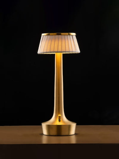 Shop Ivory Gold Wireless Table Lamp Online – Rosha India